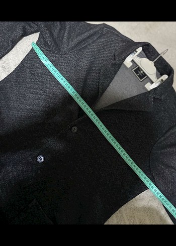 Gri Erkek Düğmeli Ceket - Görsel 2