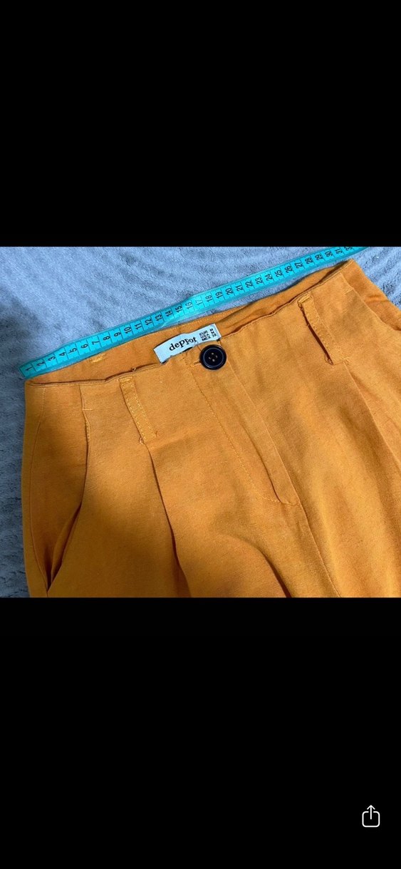 Kadın palazzo Kumaş Pantolon - Görsel 2