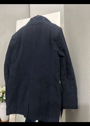 Lacivert Erkek kaban - Görsel 3