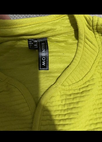 Fıstık yeşili  Kadın Hırka - Görsel 4