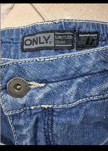 Kadın Lacivert Bol Kesim Kot Pantolon - Görsel 5