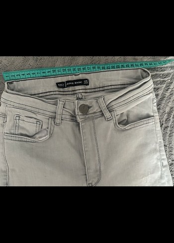 Gri Regular Fit Kadın Jean - Görsel 6