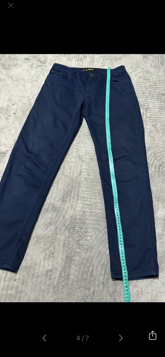 Lee Mavi Erkek Denim Pantolon - Görsel 3