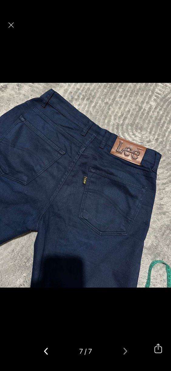 Lee Mavi Erkek Denim Pantolon - Görsel 5