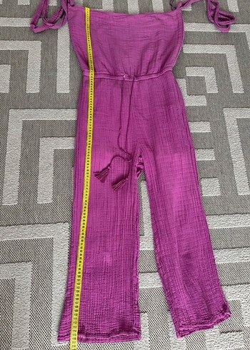 Oxxo Kadın Mor Bağcıklı Tulum - Görsel 5