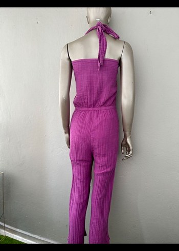 Oxxo Kadın Mor Bağcıklı Tulum - Görsel 8