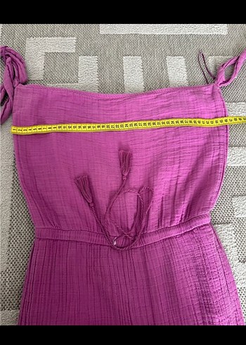 Oxxo Kadın Mor Bağcıklı Tulum - Görsel 6