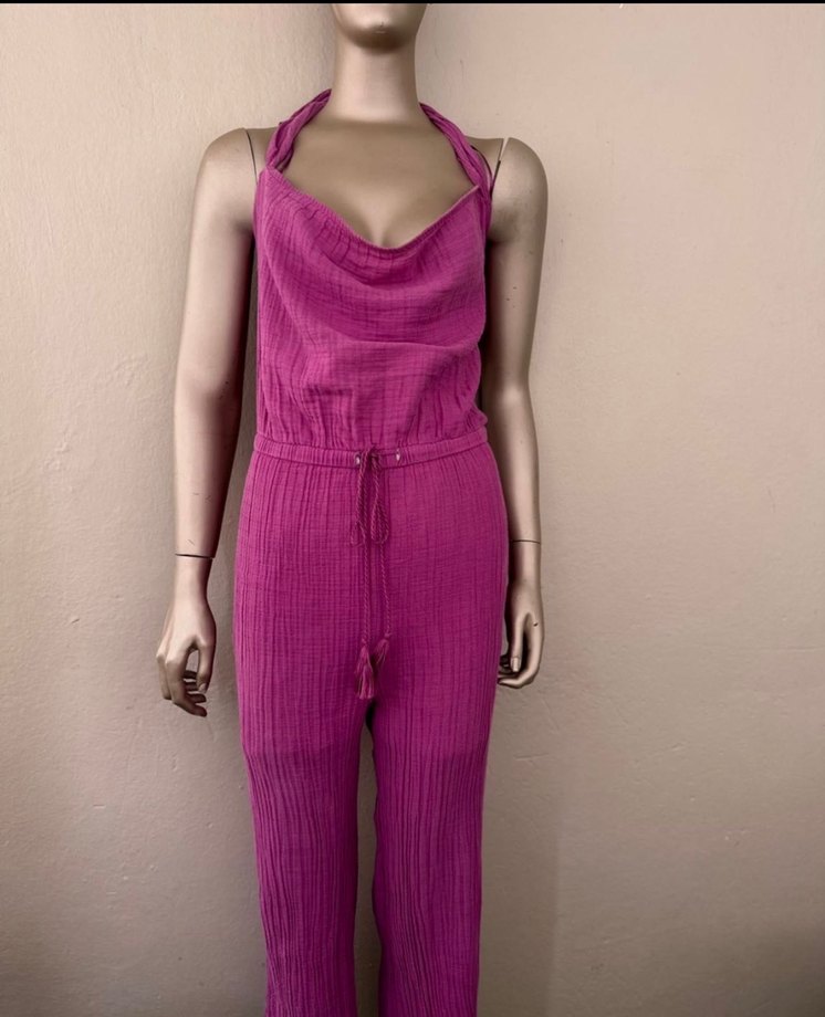 Oxxo Kadın Mor Bağcıklı Tulum - Görsel 3