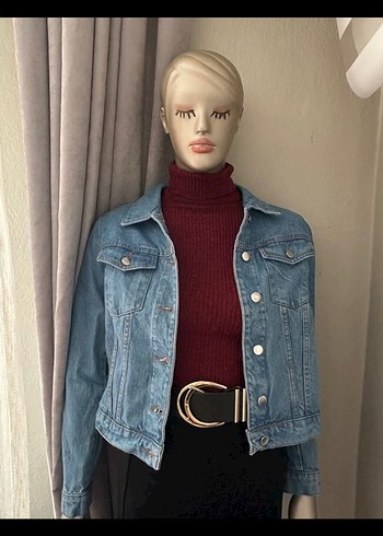 Bordo Balıkçı Yaka Triko Kadın Kazak - Görsel 4