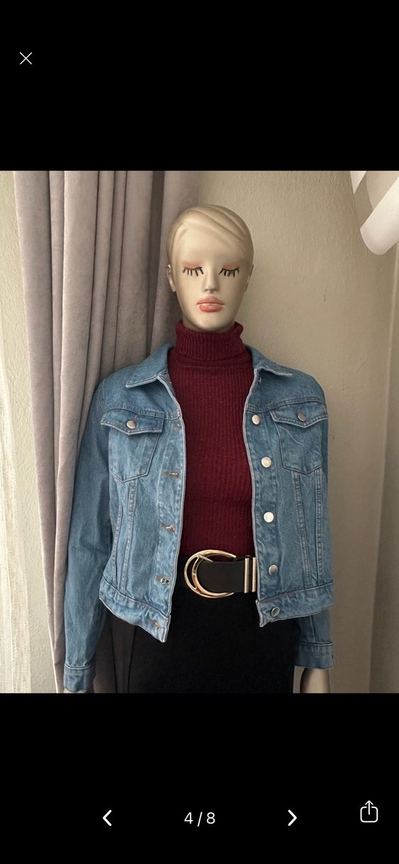 Bordo Balıkçı Yaka Triko Kadın Kazak - Görsel 4