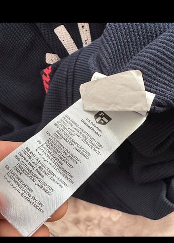 Polo Baskılı Siyah Kadın Sweatshirt - Görsel 7