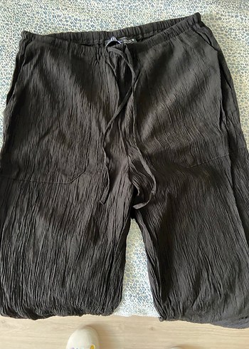 Zara Siyah keten pantolon - Görsel 2