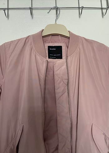 Bershka Pembe Kısa Mont - Görsel 2
