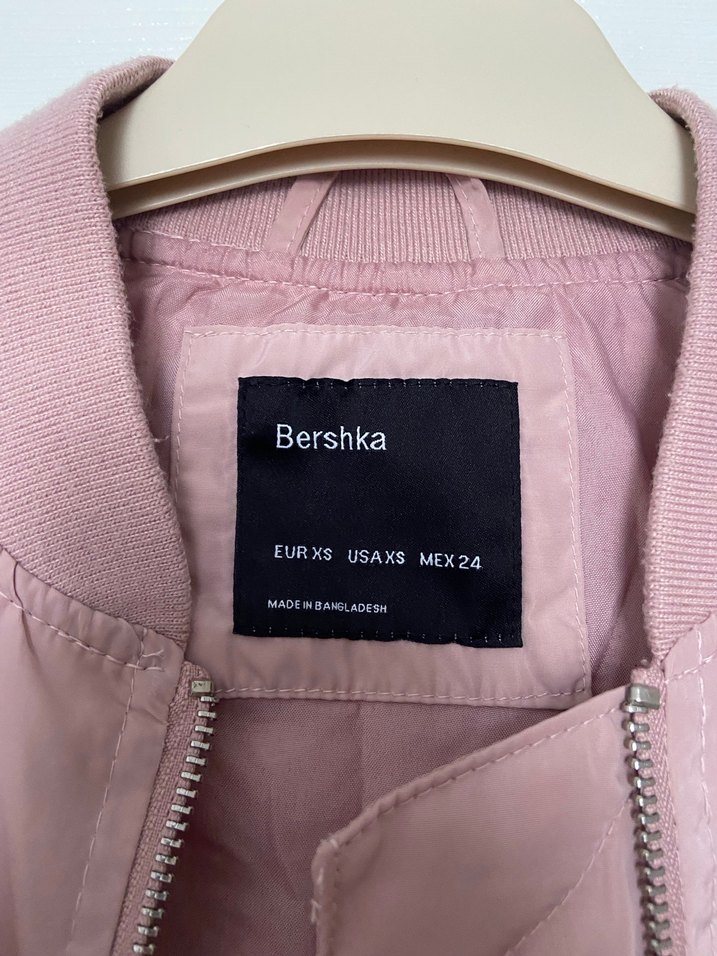 Bershka Pembe Kısa Mont - Görsel 3