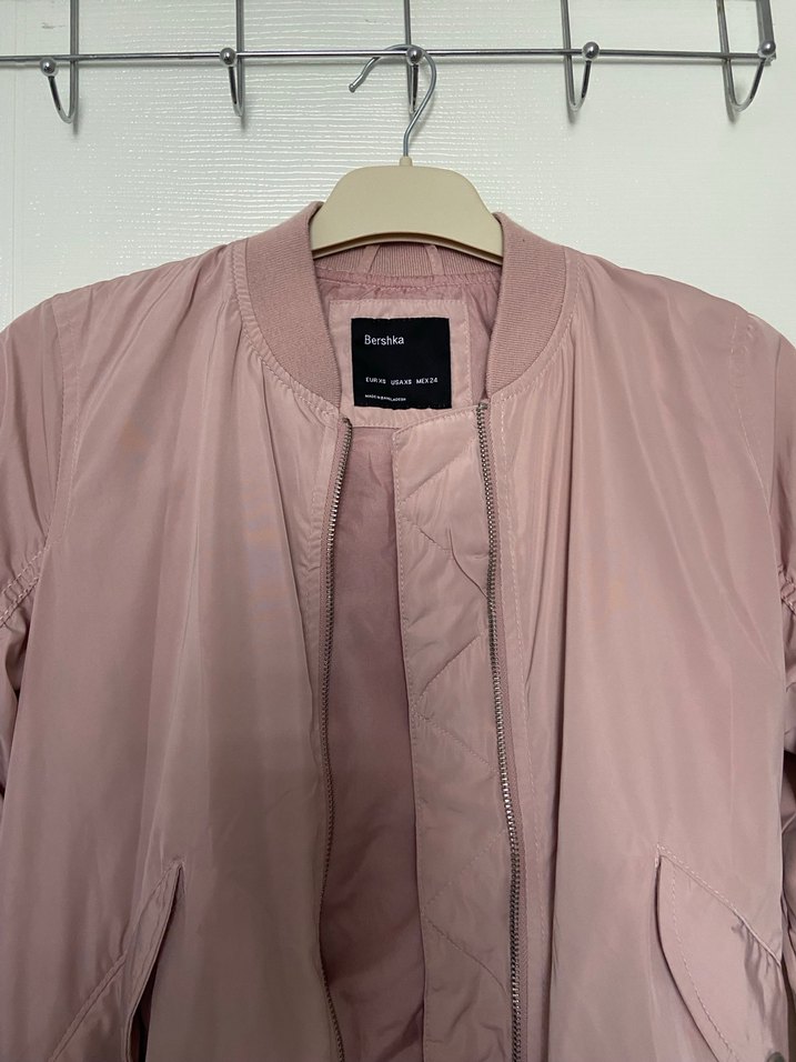 Bershka Pembe Kısa Mont - Görsel 2