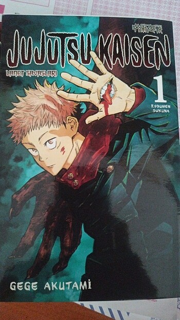 jujutsu kaisen cilt 1