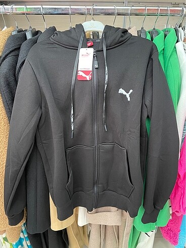 PUMA Sweatshirt Erkek Pamuklu 3 iplik KALIN