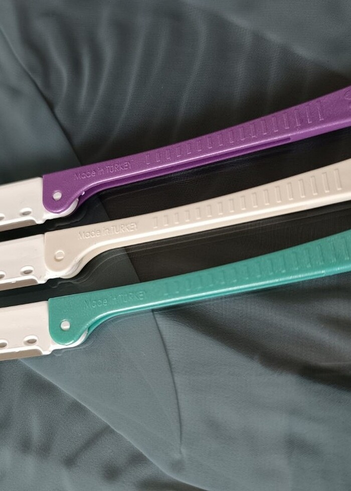 Kaş usturası 3'lü yüz jileti bıyık alma - Görsel 3