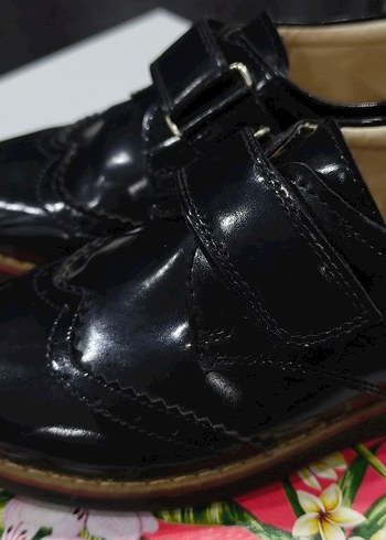 Tokalı Siyah Erkek Çocuk Özel Ayakkabı - Görsel 7