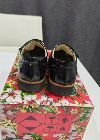Tokalı Siyah Erkek Çocuk Özel Ayakkabı - Görsel 3