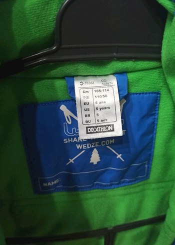 Mavi Erkek Çocuk Fermuarlı Yağmurluk - Görsel 2