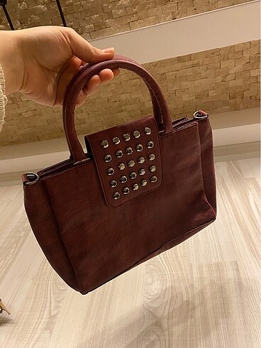 Bordo çanta - Görsel 3