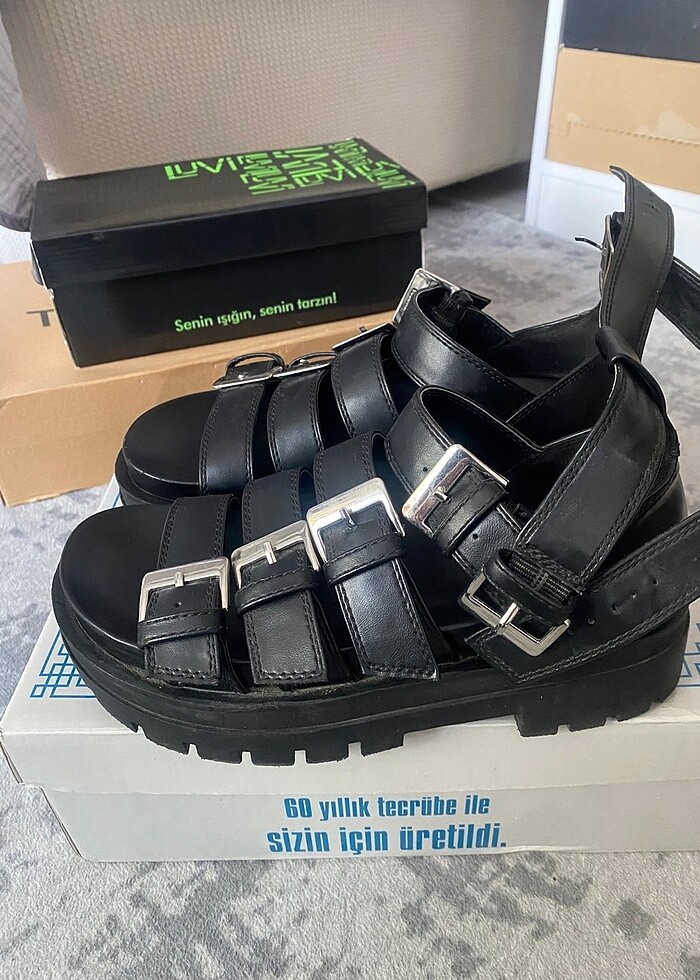 Zara sandalet - Görsel 4