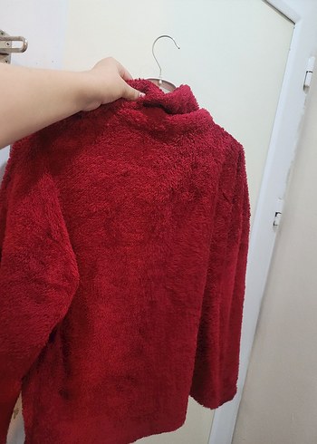 kırmızı polar - Görsel 4