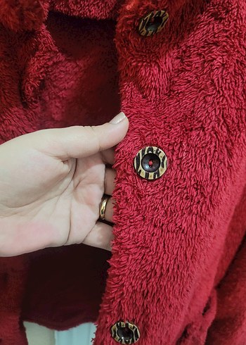 kırmızı polar - Görsel 2