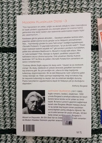  Otomatik Portakal - Anthony Burgess
