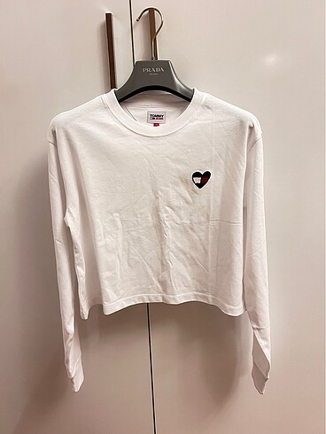 xs Beden beyaz Renk Tommy Hilfiger Sweatshirt