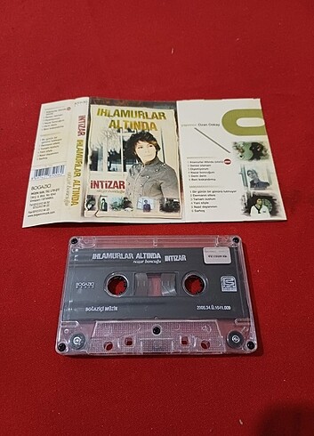 İNTİZAR SENSİZ OLAMAM ORJİNAL BANDROLLÜ KASET 