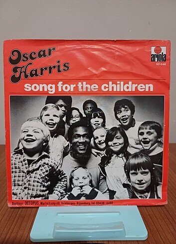 OSCAR HARRİS SONG FOR THE CHİLDREN DÖNEM 45RPM PLAK 