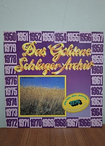 GOLDEN ARCHİV 1976 YILDIZ İSİMLER DÖNEM LP PLAK