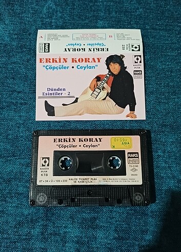 ERKİN KORAY ÇÖPÇÜLER ORJİNAL KASET