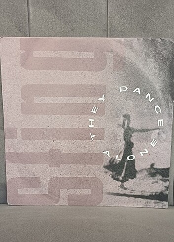 STİNG THEY DANCE ALONE DÖNEM 45RPM PLAK