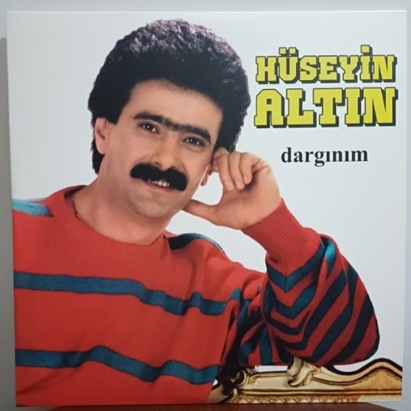 HÜSEYİN ALTIN DARGINIM SIFIR AMBALAJINDA (NUMARALI) LP PLAK - Görsel 2