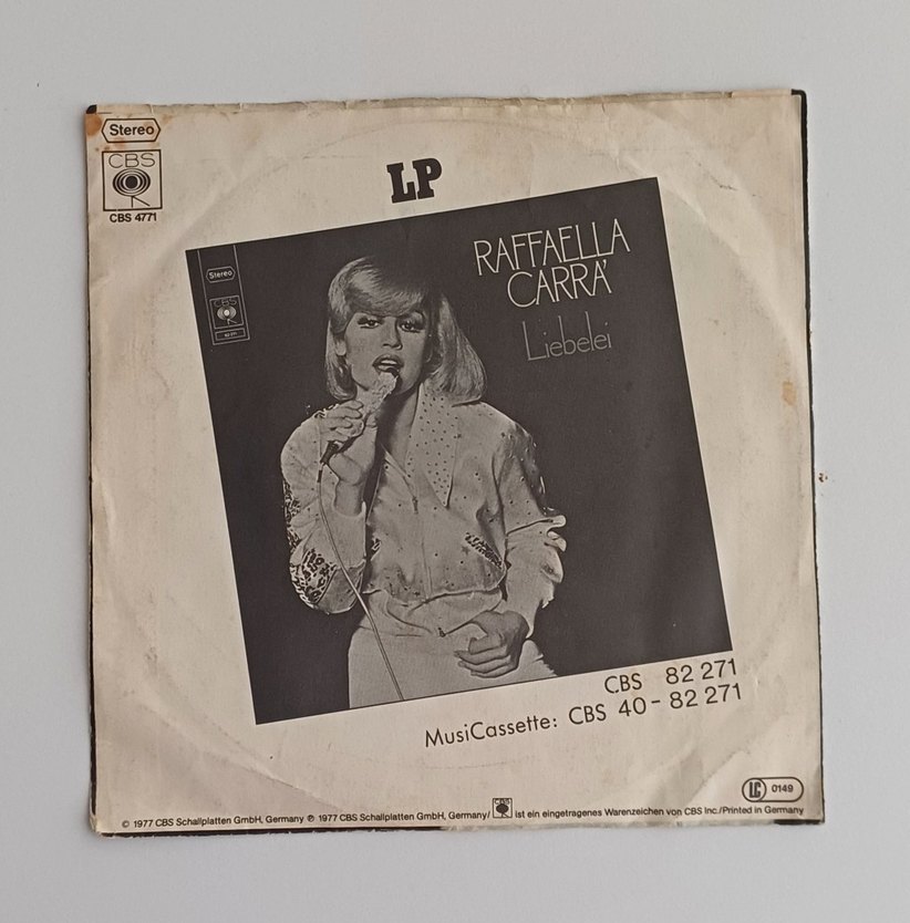 Raffaella Carrà - A Far L'amore Comincia Tu dönem 45'lik Plak - Görsel 2