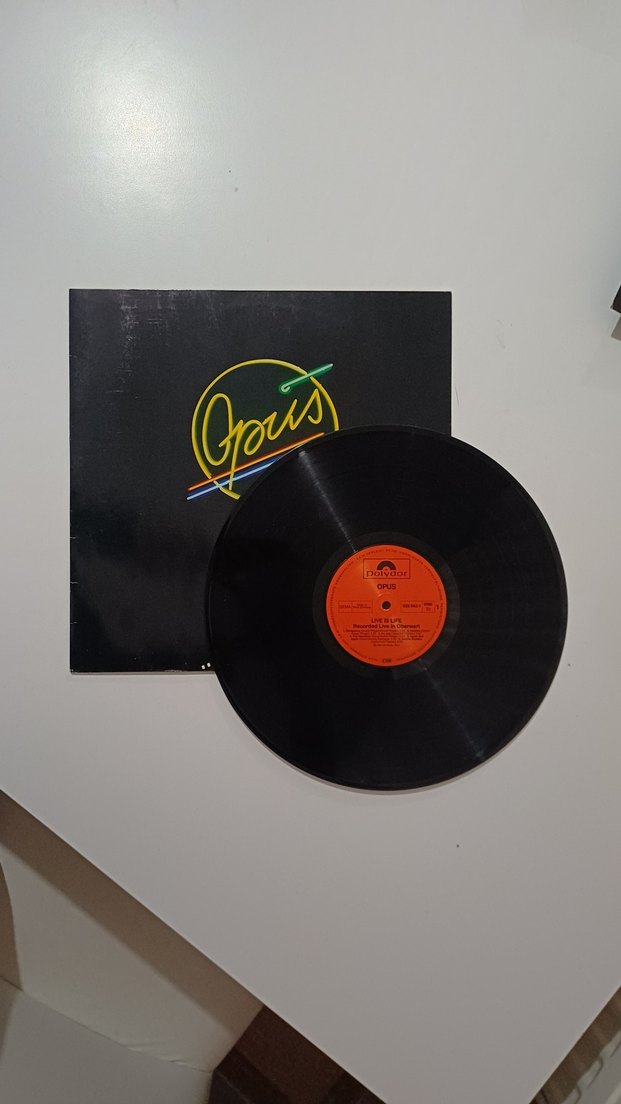 OPUS LİVE İS LİFE DÖNEM LP PLAK - Görsel 5
