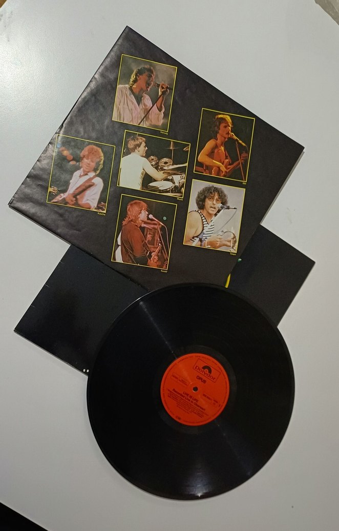 OPUS LİVE İS LİFE DÖNEM LP PLAK - Görsel 4