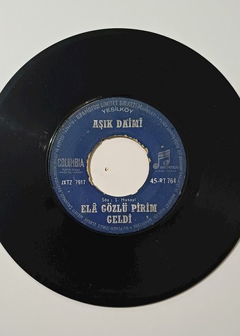 AŞIK DAİMİ MESTE DELİ GÖNÜL DÖNEM 45LİK PLAK - Görsel 2