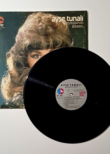 AYŞE TUNALI GÖZYAŞLARIM GİBİSİN DÖNEM LP PLAK - Görsel 4