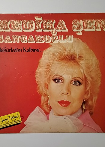 MEDİHA ŞEN MÜHÜRLEDİM KALBİMİ DÖNEM LP PLAK - Görsel 2