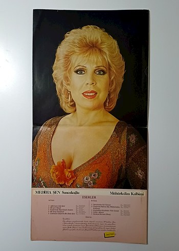 MEDİHA ŞEN MÜHÜRLEDİM KALBİMİ DÖNEM LP PLAK - Görsel 4