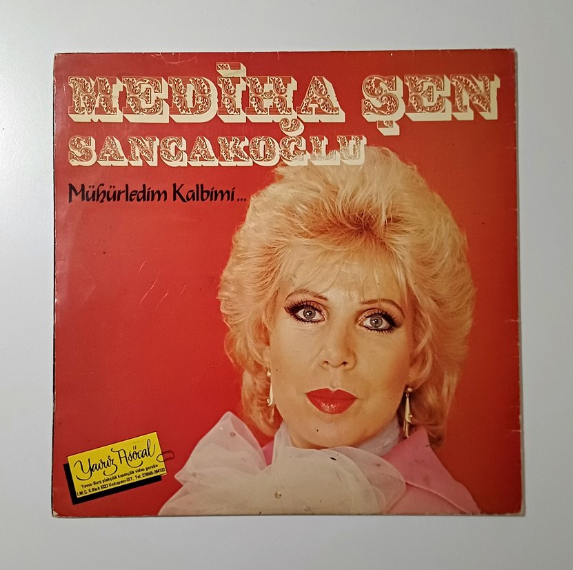 MEDİHA ŞEN MÜHÜRLEDİM KALBİMİ DÖNEM LP PLAK - Görsel 2