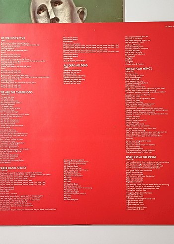 QUEEN NEWS OF THE WORLD DÖNEM LP PLAK - Görsel 7