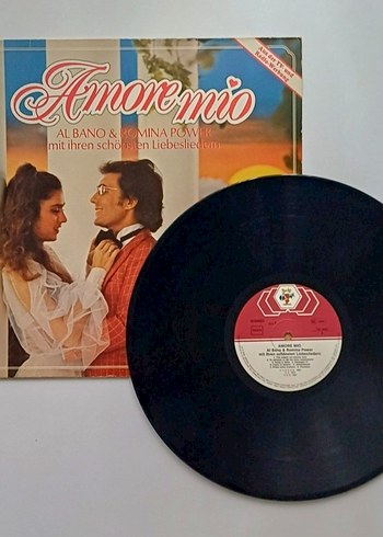 AL BANO & ROMİNA POWER AMORE MİO DÖNEM LP PLAK - Görsel 3