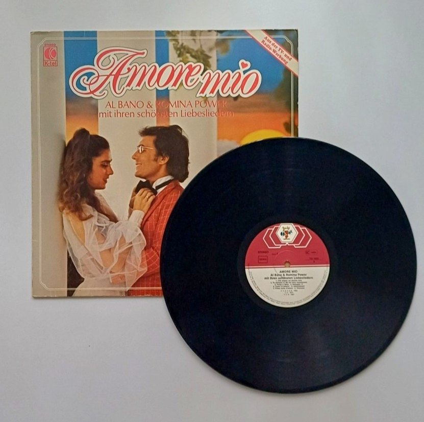 AL BANO & ROMİNA POWER AMORE MİO DÖNEM LP PLAK - Görsel 3