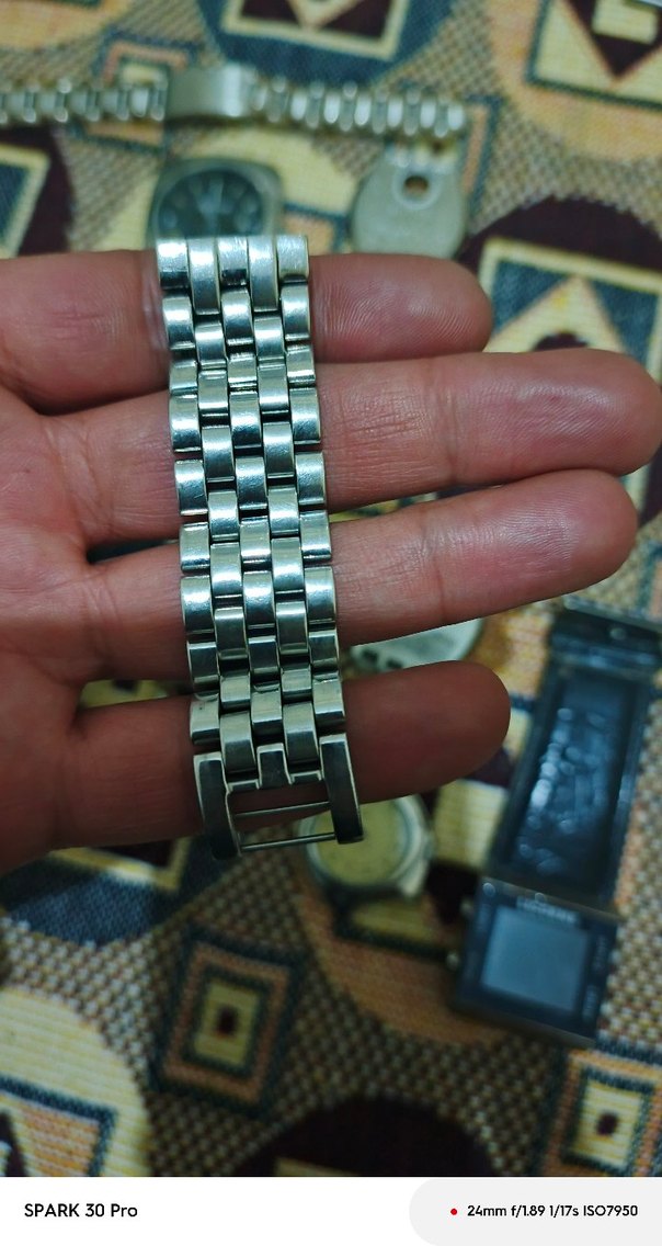 Gri Rodania Erkek Saat Kayışı - Görsel 3