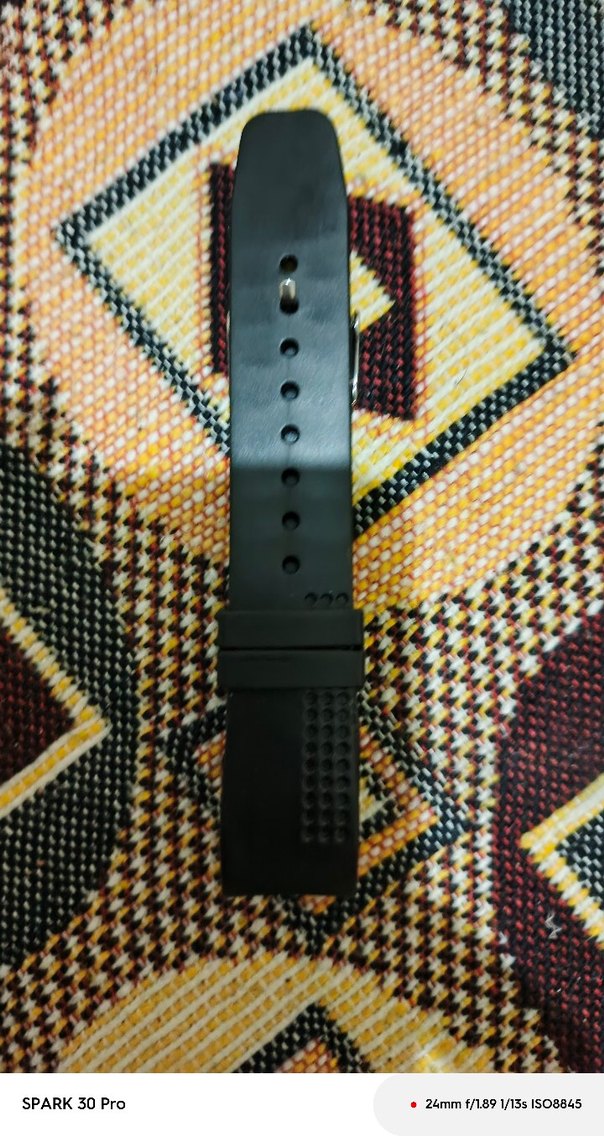 Erkek Siyah Saat Kordonu - Görsel 2